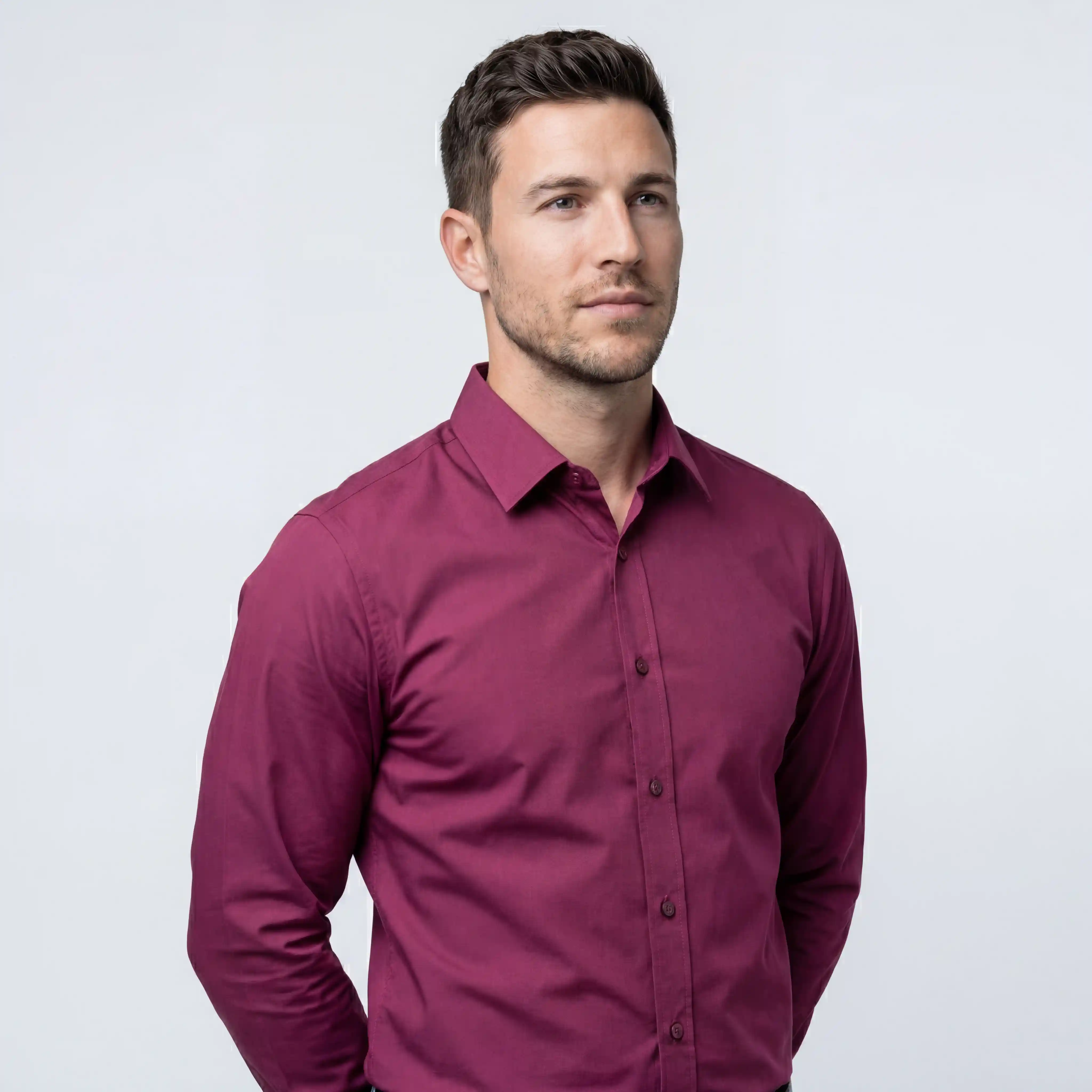 Chemise Infroissable à Coupe Ajustée - Image 12