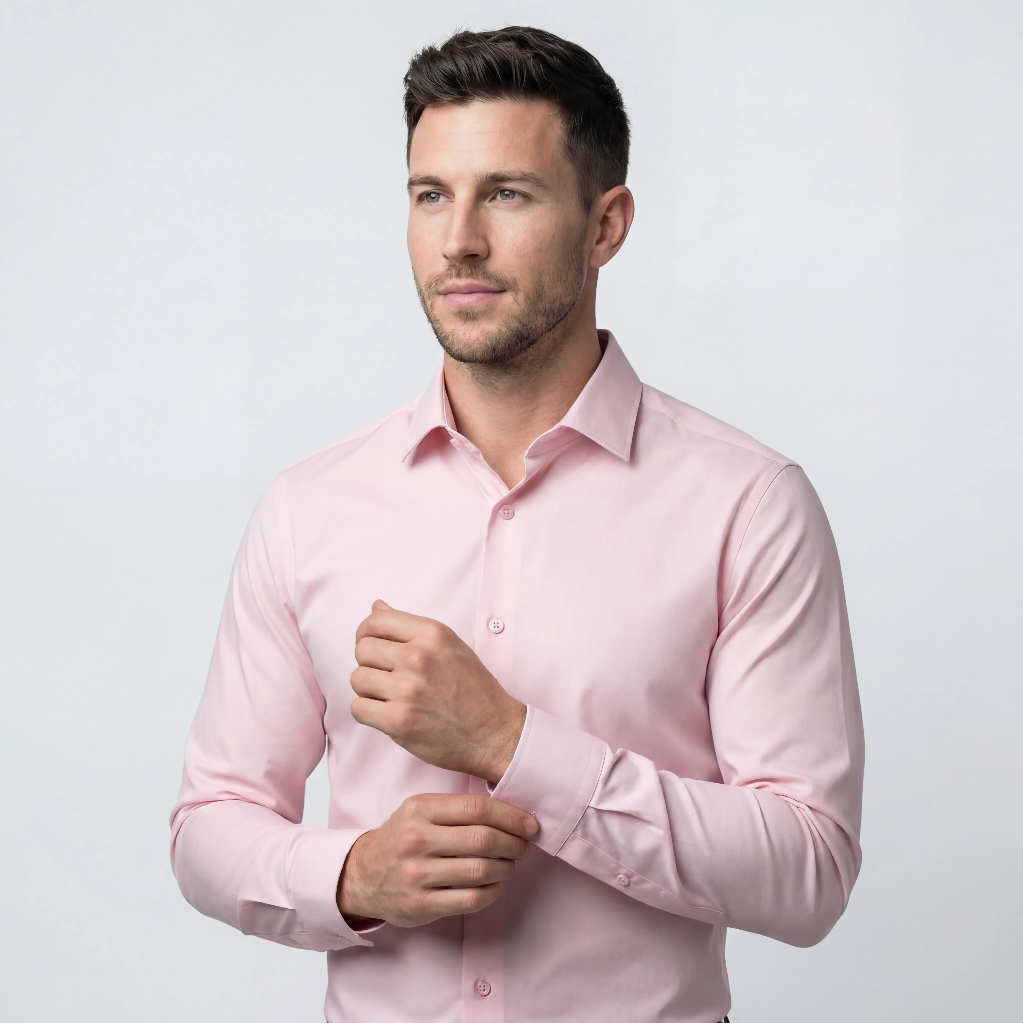 Chemise Infroissable à Coupe Ajustée - Image 8